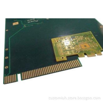 Bare 1 oz Copper Prototype PCB Fabrication , Two Layer Hard